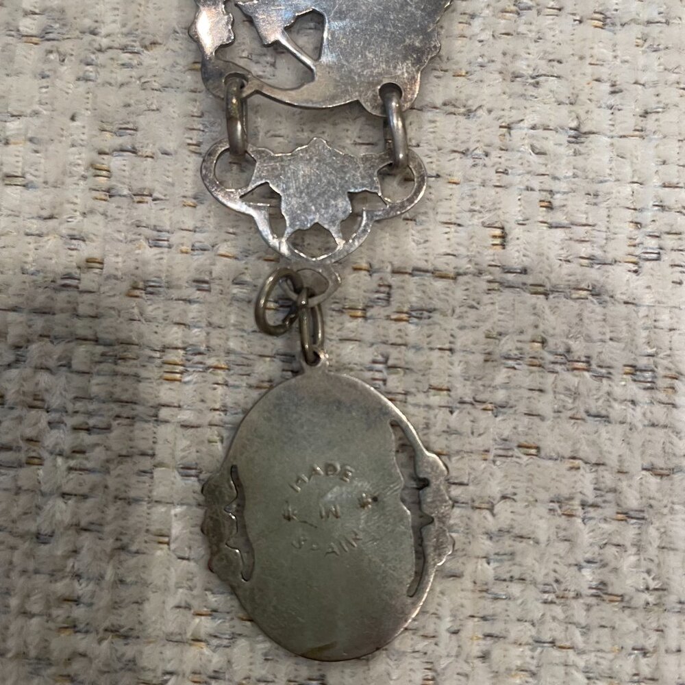 Vintage Don Quixote Silver Bracelet View 3